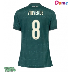 Real Madrid Federico Valverde #8 Replika Udebanetrøje Dame 2026-27 Kortærmet